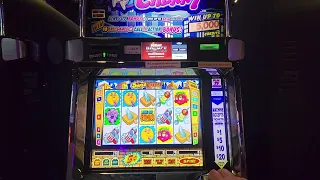 Super Cherry game play, $100 in $3.75 bets