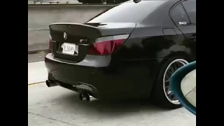 Bmw m5 e60 - Brutal accelerate exhaust sound