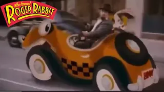 Who Framed Roger Rabbit, but only every time Benny the Cab is onscreen