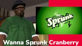 GTA Sa Wanna Sprunk Cranberry comparison (Wanna Sprite Cranberry)