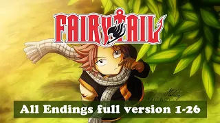 Fairy Tail All Endings Full 1-26