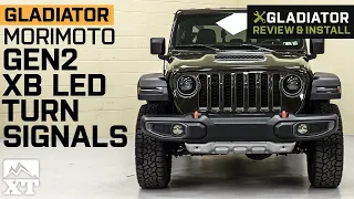 Jeep Gladiator JT Morimoto GEN2 XB LED Turn Signals; Smoked Review & Install