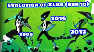 Evolution of "XLR8" in Cartoons (Ben 10)