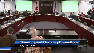 Planning and Housing Committee - May 28, 2019 - Part 2 of 2