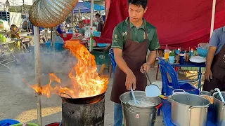 Amazing Skills! Pad Thai Mater Chef | Thailand Street Food