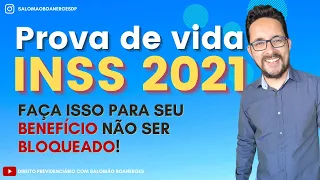 PROVA DE VIDA INSS 2021 [CALENDÁRIO DE BLOQUEIO DE BENEFÍCIOS]