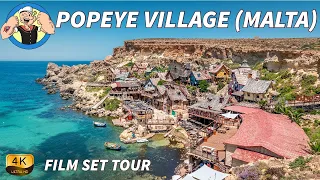 【4K】POPEYE VILLAGE (film set), Malta - Full Village Tour