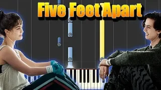 Don't Give Up On Me - Five Feet Apart [Piano Tutorial]