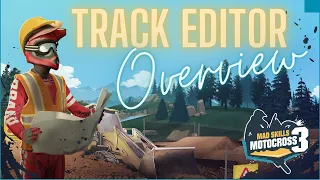 Track Editor Overview - Mad Skills Motocross 3