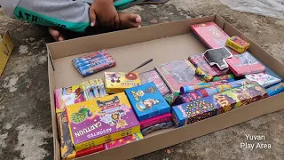Diwali Gift Box crackers Unboxing Rs 660 Only for 45 items