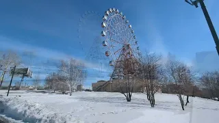 Новосибирск. Прогулки по городу. 4к видео.  4k video.