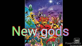 All new gods of DC