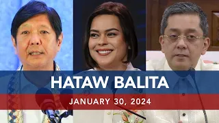 UNTV: HATAW BALITA  |  January 30, 2024