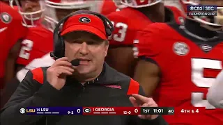 NCAAF 2022 SEC Championship Game - LSU Tigers @ Georgia Bulldogs