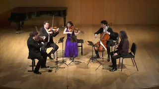 Brahms Clarinet Quintet op.115. Aviv Quartet and Yevgeny Yehudin.