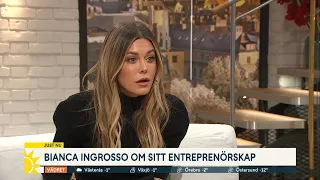 Bianca om miljonerna på kontot: ”OMG sa jag så?!” - Nyhetsmorgon (TV4)