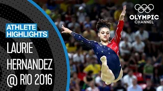 Every Laurie Hernandez 🇺🇸 Rio 2016 Routine! | Athlete Highlights