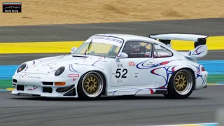 Porsche 911 (993) GT2 & GT2 EVO Pure Twin Turbo Flat 6 Sound ! Endurance Racing Legends 2021