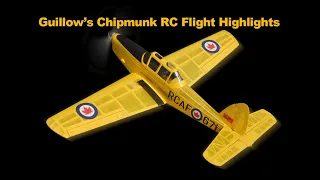 Guillow's Chipmunk RC Flight Highlights