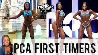 PCA FIRST TIMERS BIKINI BODYBUILDING COMPETITION 2022 | SHOW DAY VLOG