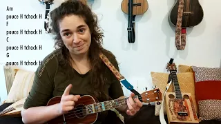 Comment jouer Liberta de Pep's au ukulélé - ukulele cover [Débutant]