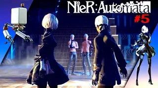 NieR: Automata[#5]ТИТАН▶АДАМ И ЕВА(сюжет)Gameplay