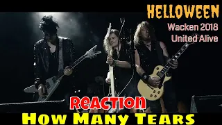 Helloween - How Many Tears Reaction | Live in Wacken 2018, United Alive | A Drummer reacts!!