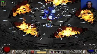 Project Diablo 2 - PD2 Season 3 - GG First Day MF Sorceress Gameplay + Build + Gear day1