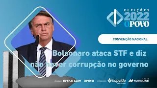 Em discurso, Bolsonaro ataca STF e critica isolamento social