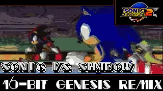 [16-Bit;Genesis]Sonic vs. Shadow - Sonic Adventure 2(Commission)