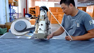 How Mattress is made? Inside a Chinese Mattress Factory.