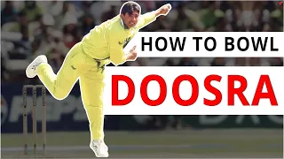 How to Bowl Doosra in Cricket | Off Spin Variations | Doosra Bowling Technique