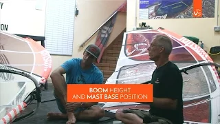 Boom height and Mast Base position - Tech talks from Monty&Diony about the trim