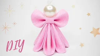 Ангел на Новогоднюю Елку из фоамирана 😇 НОВОГОДНИЕ ИГРУШКИ Своими Руками 😇 DIY Christmas Angel