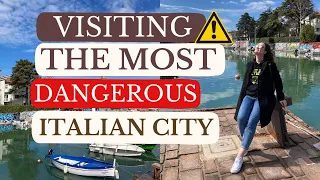 VISITING THE MOST DANGEROUS ITALIAN CITY 😱⛔ (it didn't go as planned...)