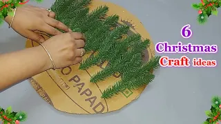 6 Economical Christmas Decoration idea with Simple material |DIY Affordable Christmas craft idea🎄101