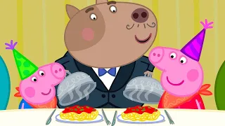 Peppa Pig And George Celebrate a Birthday Meal 🐷 🎉 Adventures With Peppa Pig