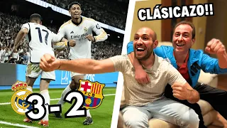 🔥REACCIONES DE UN HINCHA🔥 R MADRID VS BARCELONA