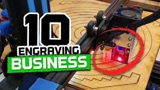 Top 10 LASER engraving business ideas! 😮💵💰