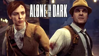 Alone in The Dark (2024) Black Goat Final Boss & BOTH Endings (Edward & Emily)