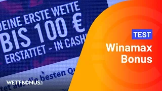 Winamax Bonus für Neukunden