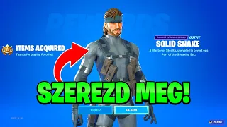 Így szerezd meg KÖNNYEN *Solid Snake* cuccait!