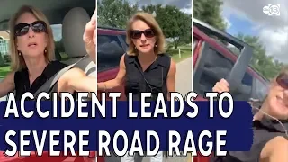 Road rage incident caught on camera
