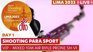 Lima 2023 | Day 1 | VIP – Mixed 10m Air Rifle Prone SH-VI | WSPS World Championships