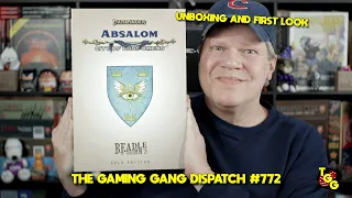 First Look at Pathfinder Absalom: City of Lost Omens Gold Edition on The Gaming Gang Dispatch EP 772