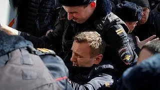 Oppositionspolitiker Nawalny in Moskau festgenommen