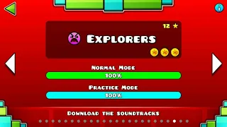 Geometry Dash 2.2 - "Explorers" 100% Complete (New 2.2 Recreation Level)