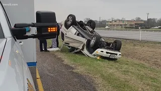 Winter storm leads to flurry of Texas crashes, residents encouraged to stay home