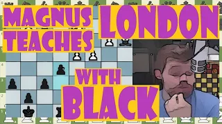 Magnus teaches London System with BLACK