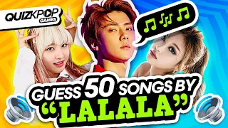 GUESS 50 KPOP SONGS BY THE LALALA OR NANANA 🎤✨ | QUIZ KPOP GAMES 2023 | KPOP QUIZ TRIVIA